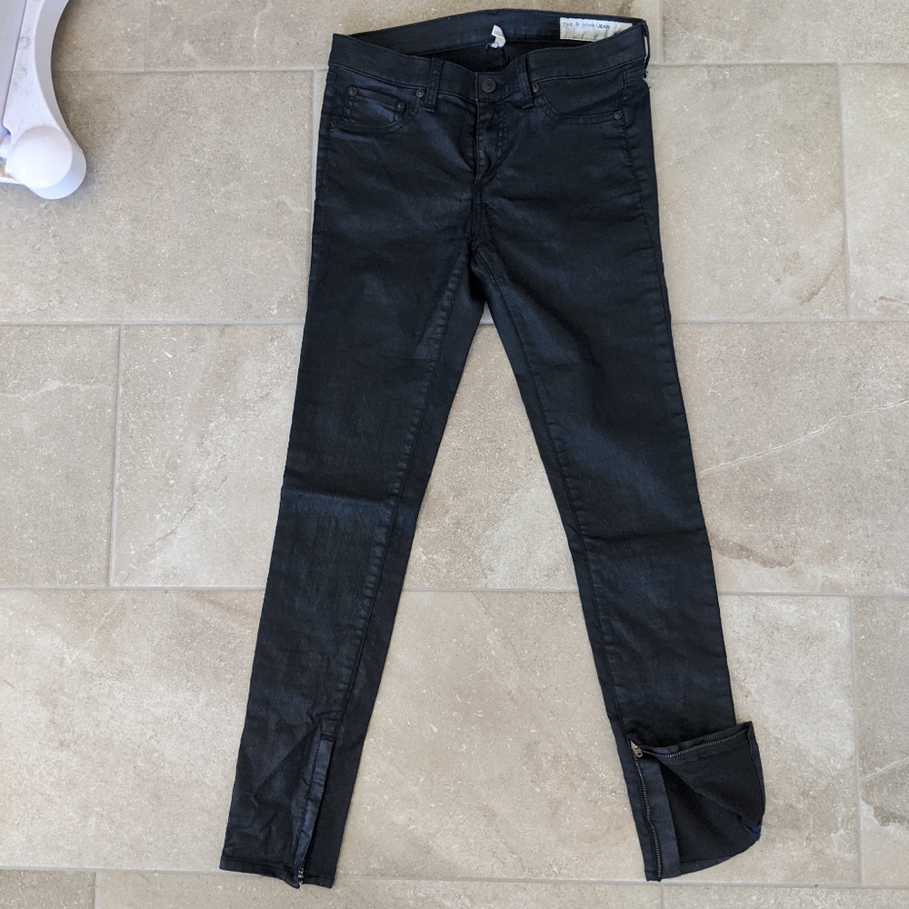 Rag & Bone legging with ankle zipper, 29